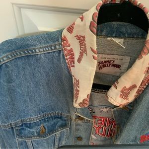 Vintage Planet Hollywood Maui Jean jacket size medium